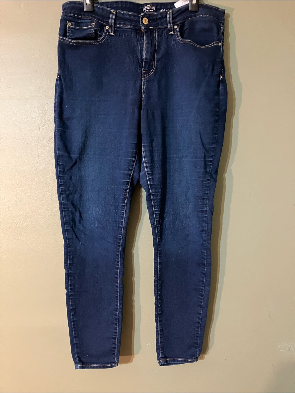 Women's Levi's Strauss Gold Mid Rise Skinny Denim Jeans 14M W32 L30